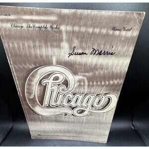 Original 1972 Chicago The Complete Works Charles Hansen Sheet Music Songbook